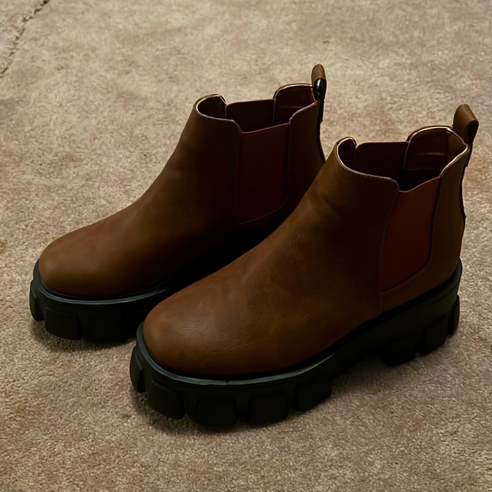 Brown boots